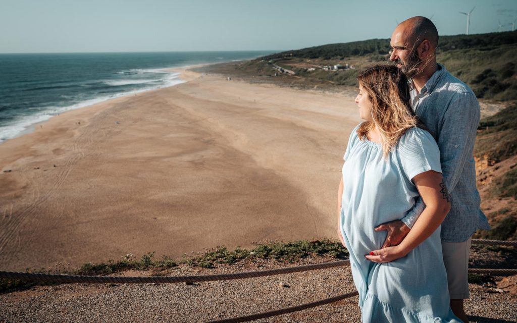 PREGNANCY photography Nazare Portugal - Kamila Weder Photography