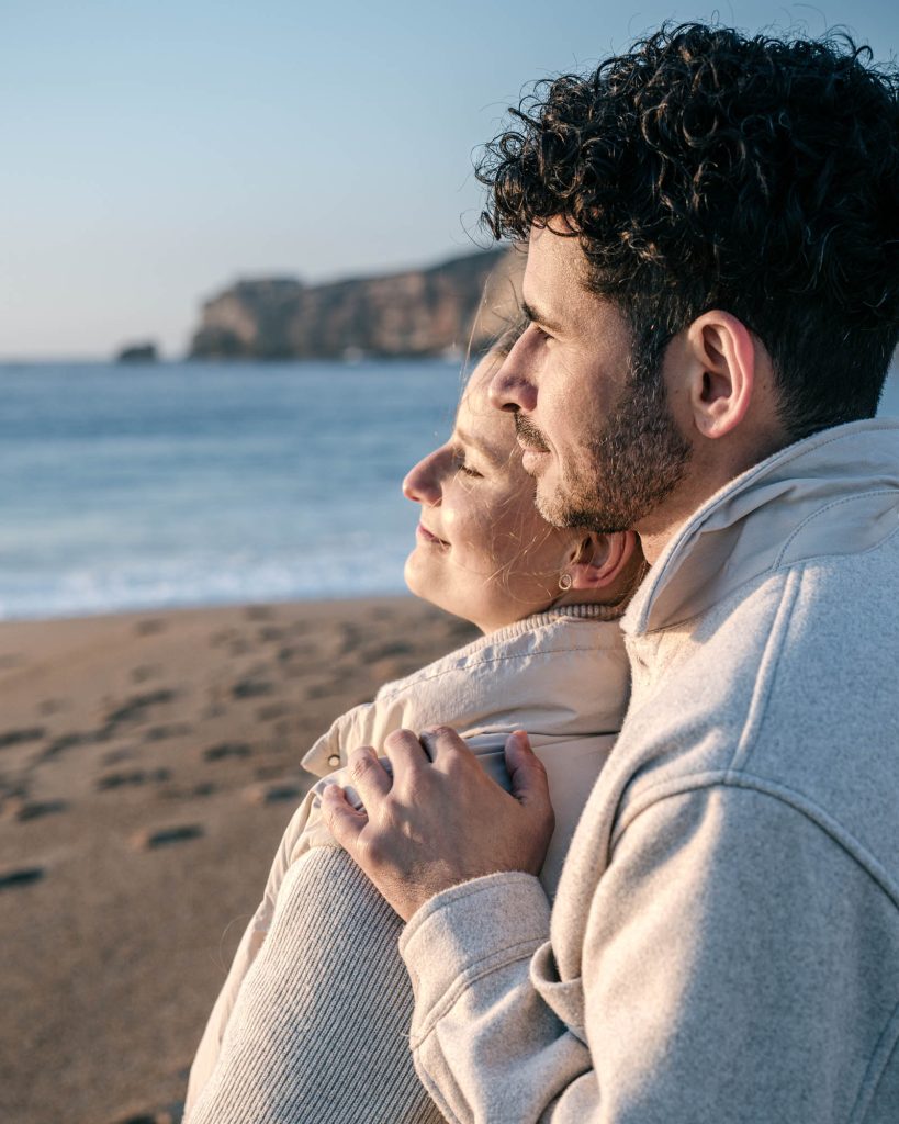 COUPLES photography Nazare Portugal - Kamila Weder Photography