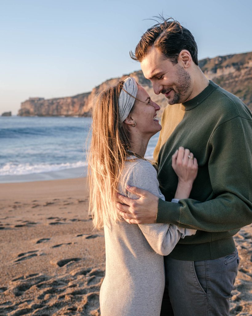COUPLES photography Nazare Portugal - Kamila Weder Photography