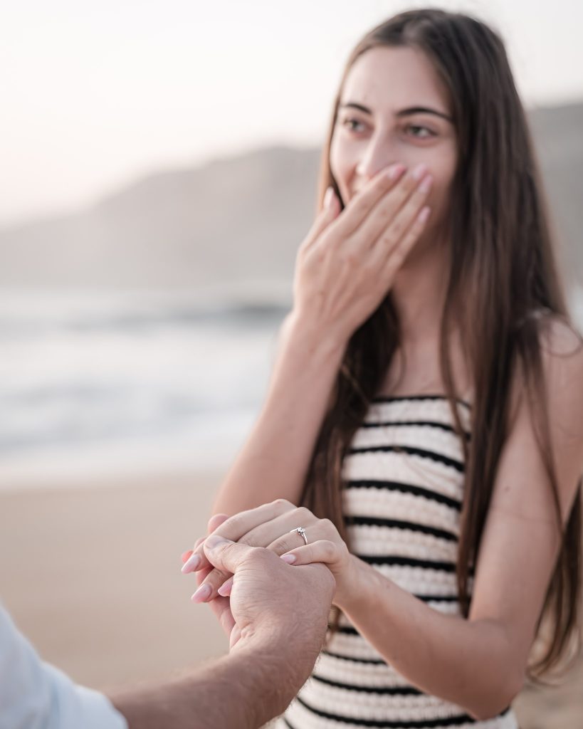 ENGAGEMENT photography Nazare Portugal - Kamila Weder Photography
