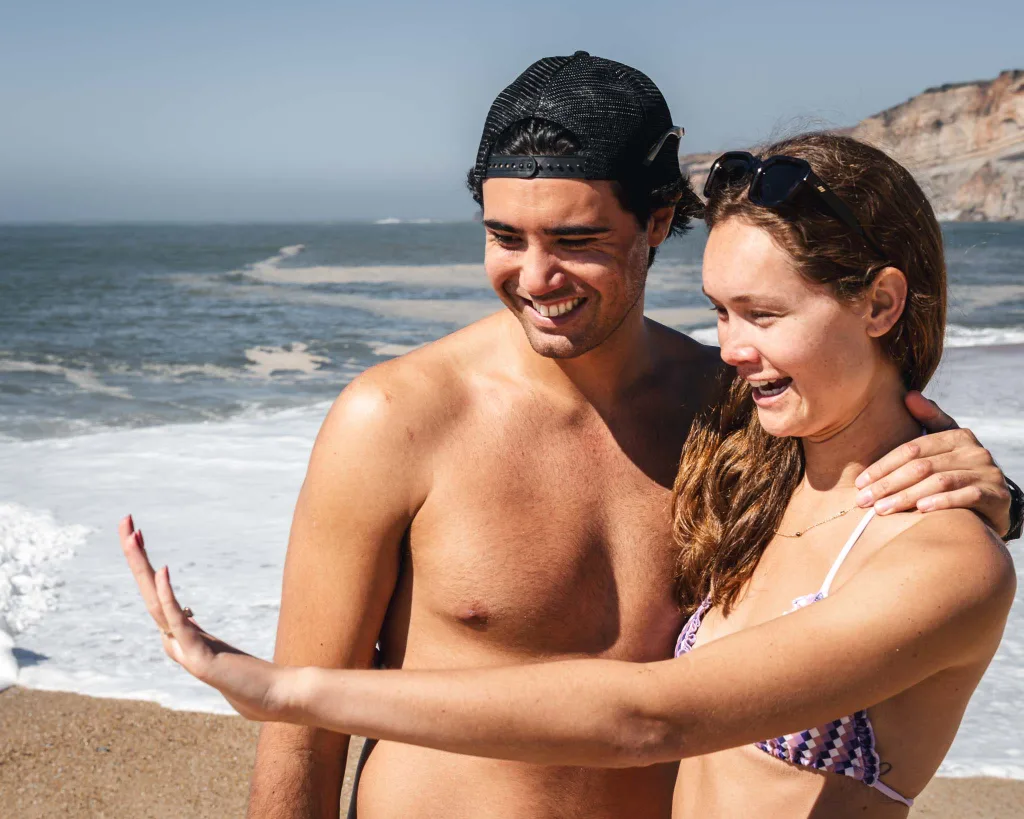 ENGAGEMENT photography Nazare Portugal - Kamila Weder Photography