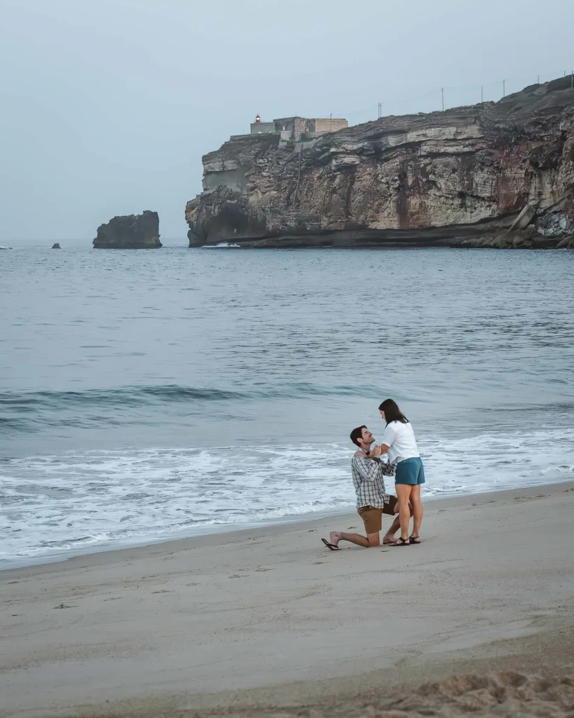 ENGAGEMENT photography Nazare Portugal - Kamila Weder Photography