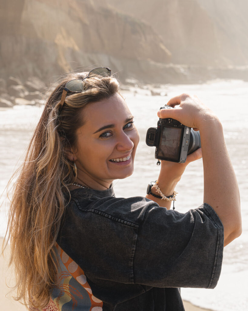 Kamila Weder, photographer in Nazaré, Portugal